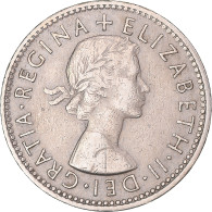 Monnaie, Grande-Bretagne, Shilling, 1966 - J. 1 Florin / 2 Schillings