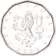 Monnaie, République Tchèque, 2 Koruny, 2002 - Tchéquie