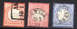 Sellos  Nº 15-16-17  Alemania - Unused Stamps