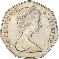 Monnaie, Grande-Bretagne, 50 Pence, 1983 - 50 Pence