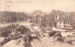 BELGIQUE - DUIGERGHEN SUR MER - Dans Les Dunes - Femme Et Enfants - Carte Postale Ancienne - Otros & Sin Clasificación