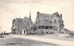 BELGIQUE - DUIGERGHEN SUR MER - Villa HET ZONNEKE Et L'église - Carte Postale Ancienne - Other & Unclassified