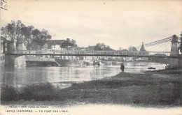 FRANCE - 33 - LIBOURNE - Le Pont Sur L'Isle -  Carte Postale Ancienne - Libourne