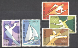 Venezuela 1968, Olympic Games In Mexico, Shooting, Shipping, Boxing, Fancy, 5val - Tiro (armi)
