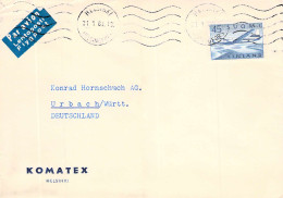 Lupo Cover Helsinki (Finnland) - Urbach Germany 1960 - Storia Postale