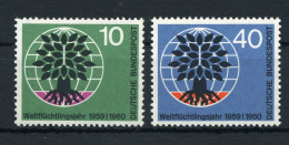 Bund / Nr. 326 - 327 / Weltflüchtlingsjahr  Postfrisch - Ungebraucht
