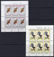 New Zealand 1965 Health - Birds - MS Set Of 2 MNH (SG MS832c) - Ongebruikt