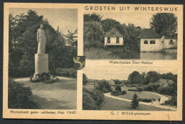 Groeten Uit Winterswijk Mon. Gen. Sol. Mei 1940  - Not Used + 1950 - 2 Scans For Condition.(Originalscan !!) - Winterswijk