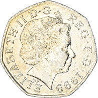 Monnaie, Grande-Bretagne, 50 Pence, 1999 - 50 Pence