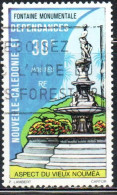 NOUVELLE CALEDONIE NEW NUOVA CALEDONIA 1976 OLD NOUMEA FOUNTAIN FONTAINE 30fr USED OBLITERE' USATO - Oblitérés