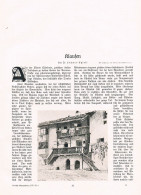 A102 1359 Martha Unger Klausen Chiusa Südtirol Artikel / Bilder 1912 - Otros & Sin Clasificación