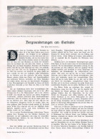 A102 1361 Bergwanderungen Gardasee Prealpi Gardesane Artikel / Bilder 1911 - Andere & Zonder Classificatie