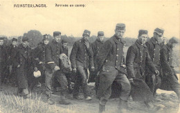 MILITARIA - Munsterlager - Arrivée Au Camp - Carte Postale Ancienne - Régiments