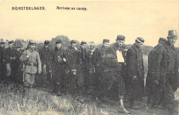 MILITARIA - Munsterlager - Arrivée Au Camp - Carte Postale Ancienne - Regiments