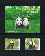 Taiwan 2009 S#3849-3851 Giant Panda Set+M/S MNH Fauna - Neufs