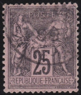 France  .  Y&T   .    97   .   O   .    Oblitéré - 1876-1898 Sage (Type II)