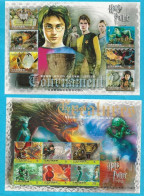 Taiwan 2005 S#3640-3641 Harry Potter And The Goblet Of Fire M/S MNH Cinema Fauna Snake - Ungebraucht