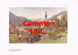 D101 187 E.T. Compton Greifenburg Drautal Kunstblatt 1912 !! - Sonstige & Ohne Zuordnung