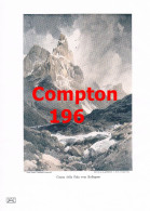D101 196 E.T. Compton Cimon Della Pala Rollepass Dolomiten Kunstblatt 1905 !! - Altri & Non Classificati