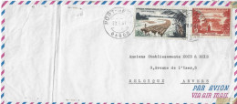 Enveloppe Avion - Pour Anvers 1961 - - Gabon (1960-...)