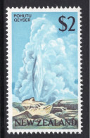 New Zealand 1967-70 Decimal Pictorials - $2 Pohutu Geyser MNH (SG 879) - Nuovi