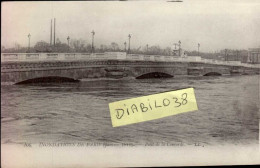 INONDATIONS DE PARIS  ( JANVIER 1910 )    PONT DE LA CONCORDE - Floods