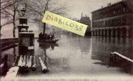 INONDATIONS DE PARIS  ( JANVIER 1910 )   QUAI DE LA RAPEE - Floods