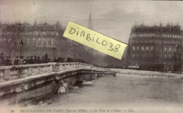 INONDATIONS DE PARIS  ( JANVIER 1910 )   LE PONT DE L ' ALMA - Überschwemmungen