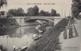 FRANCE - 92 - NEUILLY SUR SEINE - Pont De La Jatte - Carte Postale Ancienne - Neuilly Sur Seine