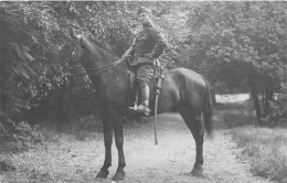 MILITARIA - Soldat A Cheval - Uniforme - Képi - Carte Postale Ancienne - Sonstige & Ohne Zuordnung