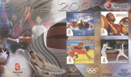 Venezuela 2008, Olympic Games In Benjing, Swimming, Fency, Fight, 4val In BF - Zonder Classificatie