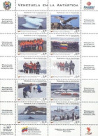 Venezuela 2010,  Venezuelan Antarctic Expedition, Sheetlet - Onderzoeksprogramma's