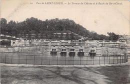 FRANCE - 92 - SAINT CLOUD - La Terrasse Du Château Et Le Bassin Du Fer à Cheval - Carte Postale Ancienne - Saint Cloud