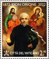 Vatican - 2022 - San Luigi Orione, Italian Priest - 150th Birth Anniversary - Mint Stamp - Ungebraucht