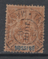 Nossi-Bé N° 35 O Type Groupe : 30 C. Brun , Oblitéré , TB - Gebruikt