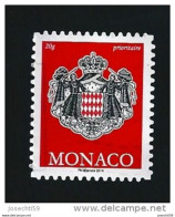 2945  Armoiries Autoadhésif  Oblitéré Monaco 2014 20gr Prioritaire - Usados