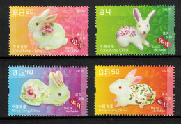 Hong Kong 2023-1 Lunar Year Of The Rabbit MNH Fauna Zodiac - Nuovi