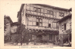 FRANCE - 01 - PEROUGES - Hostellerie - Maison Du XIIIè Siècle - Carte Postale Ancienne - Pérouges