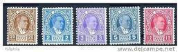 1936 TURKEY ATATURK POSTAGE DUE STAMPS MNH ** - Portomarken