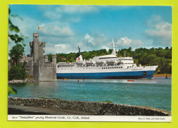 IRELAND M.V INNISFALLEN Passing Blackrock Castle Co. CORK Beau Bateau VOIR DOS - Cork