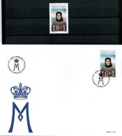 Greenland 2022;  Crown Princess Mary; MNH(**) And On FDC. - Other & Unclassified