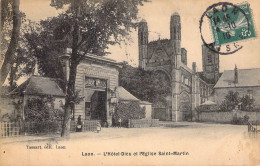 FRANCE - 02 - LAON - Entrée De L'Hôtel Dieu Et L'Eglise St Martin - Edit Tassart -  Carte Postale Ancienne - Laon