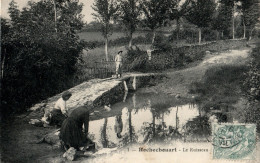 87. HAUTE-VIENNE - ROCHECHOUART. Le Ruisseau Des Morts. Laveuses / Lavandières. - Rochechouart