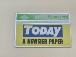 United Kingdom-(BTA086)-TODAY-A Newsier Paper(20units)(129)(523L20869)-price Cataloge6.00£-mint+1card Prepiad Free - BT Emissions Publicitaires