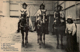 75e Anniv. De L'Indépendance Belge, Grand Tournoi Historique, Jean De Bourgogne, Jean D'Auxy, Jean De Rosimbos - Fêtes, événements