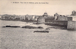 FRANCE - 35 - SAINT MALO - Vue Vers Le Château Prise Du Grand Bey - Edit Au Khédive -  Carte Postale Ancienne - Saint Malo