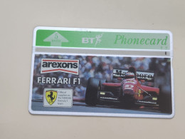 United Kingdom-(BTA090)-AREXONS-FERRARI F1-(5units)(132)(505C25117)-price Cataloge3.00£-used+1card Prepiad Free - BT Werbezwecke