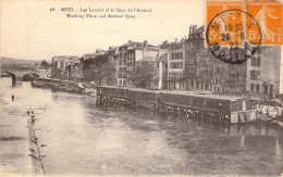 FRANCE - 57 - METZ - Les Lavoirs Et Le Quai De L'Arsenal - Edit Ch Bergeret -  Carte Postale Ancienne - Metz