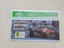 United Kingdom-(BTA090)-AREXONS-FERRARI F1-(5units)(133)(505C49069)-price Cataloge6.00£-mint+1card Prepiad Free - BT Werbezwecke