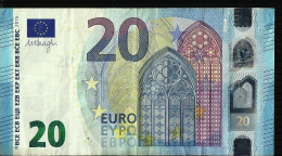 20 EURO "N" N005 AUTRICHE AUSTRIA CIRCULE/CIRCULATED DRAGHI - 20 Euro